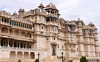 city palace, udaipur, rajasthan, india